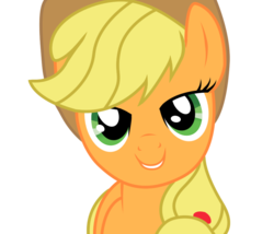 Size: 900x770 | Tagged: dead source, safe, artist:eruvon, artist:whifi, applejack, earth pony, pony, g4, bedroom eyes, female, looking at you, love face, mare, show accurate, simple background, solo, transparent background, vector