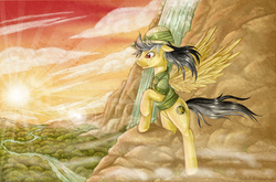 Size: 1920x1271 | Tagged: safe, artist:tinuleaf, daring do, pony, g4, female, solo