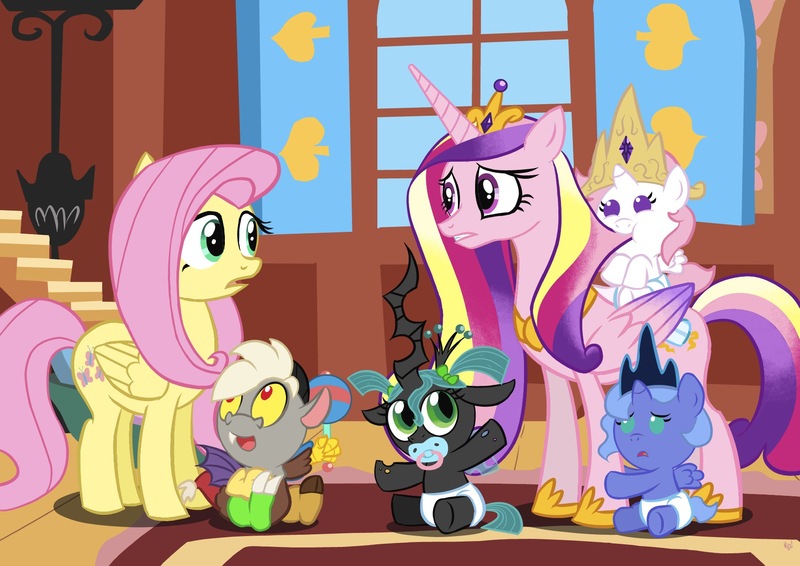 my little pony friendship is magic princess cadence baby