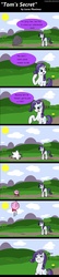 Size: 1000x4600 | Tagged: safe, artist:lucasmaxbros, rarity, tom, puffball, g4, comic, crossover, kirby, kirby (series)