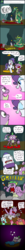 Size: 611x6056 | Tagged: safe, big macintosh, lyra heartstrings, pinkie pie, rarity, spike, dragon, pony, unicorn, ask spike da dragon, g4, bed, birdcage, comic, female, male, mare, pillow, wtf dream