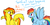 Size: 1000x500 | Tagged: safe, artist:calicopikachu, rainbow dash, spitfire, pegasus, pony, g4, duo, female, loose hair, mare, simple background, spread wings, white background, wings