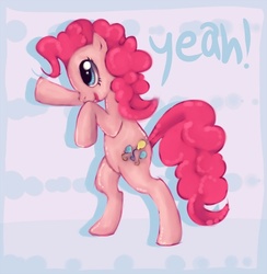 Size: 700x716 | Tagged: safe, artist:coffeechicken, pinkie pie, earth pony, pony, g4, female, solo