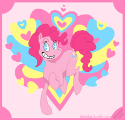 Size: 943x900 | Tagged: safe, artist:abeeba, pinkie pie, earth pony, pony, g4, female, solo