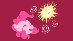 Size: 1920x1080 | Tagged: safe, pinkie pie, earth pony, pony, g4, female, solo, wallpaper