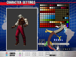 Size: 640x480 | Tagged: safe, color edit, discord, g4, crossover, king of fighters, rugal bernstein