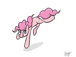 Size: 1890x1417 | Tagged: safe, artist:shomyooh, pinkie pie, earth pony, pony, g4, female, solo