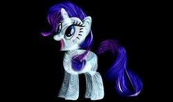 Size: 5100x3000 | Tagged: safe, artist:internationaltck, rarity, pony, g4, fractal, solo