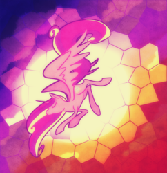 Size: 800x828 | Tagged: dead source, safe, artist:miniyuna, princess cadance, pony, g4, female, solo, stained glass