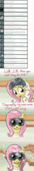 Size: 640x3201 | Tagged: safe, artist:giantmosquito, fluttershy, ask-dr-adorable, g4, animated, ask, dr adorable, female, goggles, tumblr