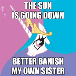 Size: 400x400 | Tagged: safe, princess celestia, g4, image macro, tyrant celestia