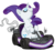 Size: 600x550 | Tagged: safe, artist:theartrix, rarity, pony, g4, eyes closed, female, go kart, go-kart, kart, majestic as fuck, mario kart, ponykart, racer, racing, simple background, solo, transparent background, windswept mane