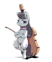 Size: 515x605 | Tagged: safe, artist:usappy-barkhaward, octavia melody, earth pony, pony, g4, cello, female, musical instrument, solo