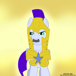 Size: 1000x1000 | Tagged: safe, artist:invidlord, pony, g4, royal guard, solo