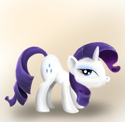 Size: 900x880 | Tagged: dead source, safe, artist:tres-apples, rarity, pony, unicorn, g4, female, mare, simple background, solo