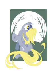 Size: 540x720 | Tagged: safe, artist:katiepox, derpy hooves, pegasus, pony, g4, female, mare, solo