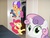 Size: 1200x900 | Tagged: safe, apple bloom, scootaloo, sweetie belle, earth pony, pegasus, pony, unicorn, g4, cutie mark crusaders, female, filly, foal, irl, photo, ponies in real life, vector