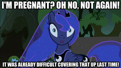 Size: 623x348 | Tagged: safe, edit, edited screencap, screencap, princess luna, pony, g4, luna eclipsed, my little pony: friendship is magic, season 2, female, image macro, looking at you, solo