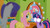 Size: 2708x1543 | Tagged: safe, artist:porkcow, fluttershy, pinkie pie, rarity, twilight sparkle, g4, creepy, glowing eyes, mirror, wat