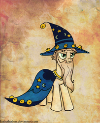 Size: 700x864 | Tagged: safe, artist:foxinshadow, star swirl the bearded, pony, unicorn, g4, hat, male, stallion, wizard hat