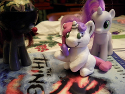 Size: 800x600 | Tagged: safe, artist:sargesprinkles, sweetie belle, pony, g4, brushable, customized toy, irl, photo, toy