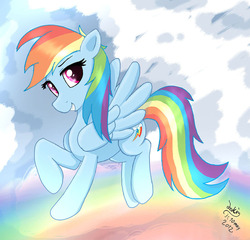 Size: 1200x1150 | Tagged: safe, artist:joakaha, rainbow dash, pegasus, pony, g4, female, solo