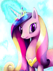 Size: 560x750 | Tagged: safe, artist:twilitwolf, princess cadance, pony, g4, female, solo