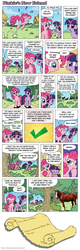 Size: 773x2425 | Tagged: safe, artist:schizopie, pinkie pie, twilight sparkle, horse, g4, check mark, comic, i can count to potato, irl, irl horse, letter, photo, question mark, schizopie, snarky twilight