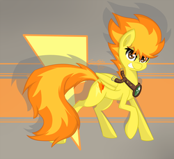 Size: 2500x2275 | Tagged: dead source, safe, artist:spaerk, spitfire, pegasus, pony, g4, female, goggles, high res, mare, solo