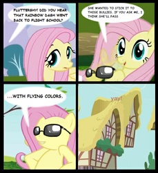 Size: 500x545 | Tagged: safe, fluttershy, g4, fluttercsi, fluttersci, pun