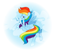 Size: 3104x2672 | Tagged: safe, artist:kilo, rainbow dash, pegasus, pony, g4, female, flying, high res, mare, simple background, solo, transparent background