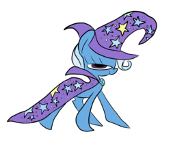 Size: 5936x4961 | Tagged: safe, artist:joeywaggoner, trixie, pony, unicorn, g4, absurd resolution, female, mare, simple background, solo, transparent background