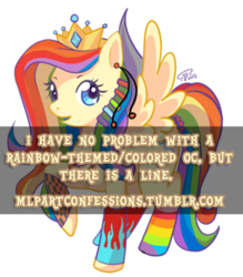 Size: 400x457 | Tagged: safe, oc, oc only, meta, pony confession, text