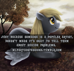 Size: 500x484 | Tagged: safe, derpy hooves, pegasus, pony, g4, female, mare, pony confession