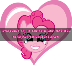 Size: 500x464 | Tagged: safe, pinkie pie, g4, heart, pony confession