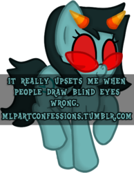 Size: 383x493 | Tagged: safe, confession, homestuck, meta, ponified, pony confession, simple background, terezi pyrope, text, transparent background