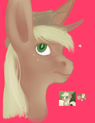 Size: 1280x1651 | Tagged: safe, artist:piketus, applejack, earth pony, pony, g4, female, scrunchy face, solo