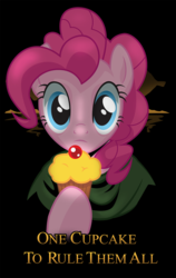 Size: 505x800 | Tagged: safe, artist:hezaa, pinkie pie, g4, lord of the rings, parody