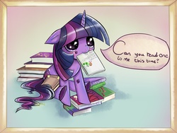 Size: 3488x2616 | Tagged: safe, artist:leafions, twilight sparkle, g4, book, high res, patch