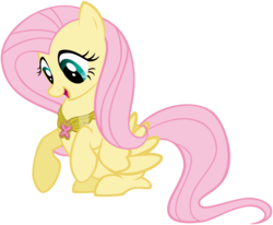 Size: 4000x3295 | Tagged: safe, artist:ryoki-fureaokibi, fluttershy, pegasus, pony, friendship is magic, g4, element of kindness, elements of harmony, female, mare, simple background, solo, transparent background