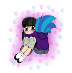 Size: 3965x4047 | Tagged: safe, artist:foxgirlkira, dj pon-3, octavia melody, vinyl scratch, human, g4, duo, duo female, female, hug, humanized, simple background, transparent background