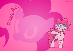 Size: 1156x808 | Tagged: safe, artist:astalakio, pinkie pie, earth pony, pony, g4, female, happy, no pupils, open mouth, solo