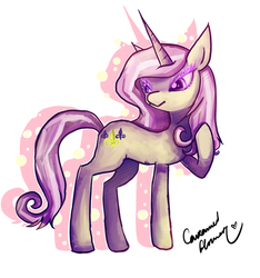 Size: 826x881 | Tagged: safe, artist:caramelflower, fleur-de-lis, pony, g4, female, solo