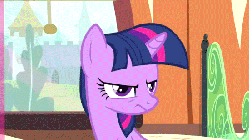 Size: 550x309 | Tagged: safe, screencap, twilight sparkle, pony, a canterlot wedding, g4, animated, female, force field, solo