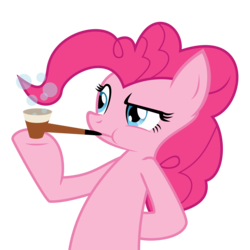 Size: 7000x7000 | Tagged: safe, artist:mamandil, pinkie pie, earth pony, pony, g4, absurd resolution, bubble, bubble pipe, female, pipe, simple background, solo, transparent background