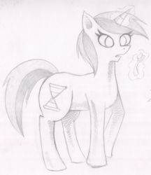 Size: 690x800 | Tagged: safe, artist:pmoth, minuette, g4, sketch