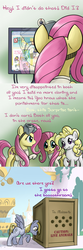 Size: 640x1920 | Tagged: safe, artist:giantmosquito, derpy hooves, fluttershy, surprise, oc, oc:drippy, pegasus, pony, ask surprise, ask-dr-adorable, g1, g4, ask, clone, crossover, dr adorable, female, g1 to g4, generation leap, mare, tumblr