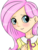 Size: 407x536 | Tagged: safe, artist:melipuffles, fluttershy, human, g4, humanized, solo