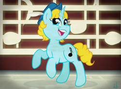 Size: 1013x743 | Tagged: safe, artist:c-puff, pony, mr b natural, mystery science theater 3000, ponified, solo
