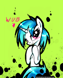 Size: 727x900 | Tagged: safe, artist:foxinshadow, dj pon-3, vinyl scratch, pony, g4, female, solo